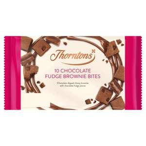 Thorntons Chocolate Fudge Brownie Bites 10pk - £1.00 @ Asda