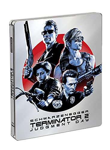 Terminator 2 30th Anniversary Steelbook Edition (4K Ultra-HD + Blu-ray 2D + Blu-ray 3D)