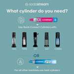 SodaStream Terra Sparkling Water Maker Machine, with 1 Litre Reusable BPA-Free Bottle for Carbonating & 60 Litre co2
