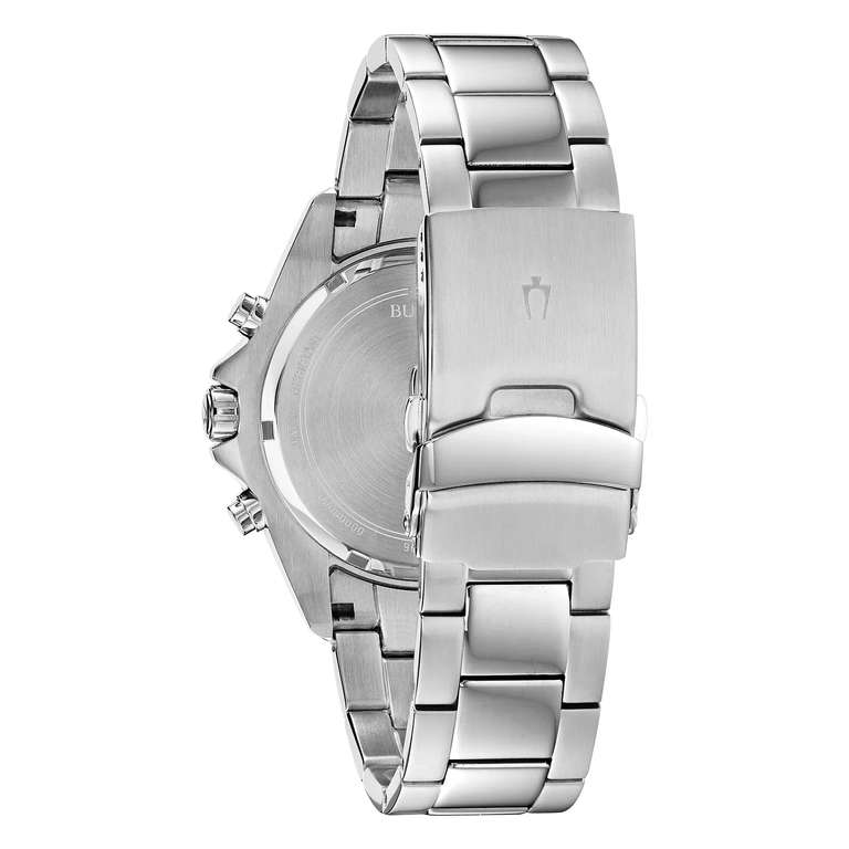Bulova Chronograph Stainless Steel Bracelet Watch - £106.24 With Code + Free Delivery - @ H Samuel