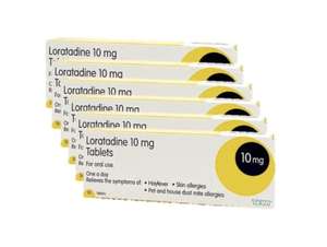 6 Months Supply Loratadine Hayfever & Allergy Relief 10mg Tablets (30x6) GSL S&S £5.12 Sold EML MEDSby