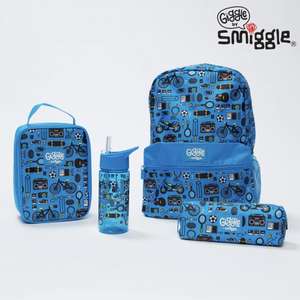 School Bundle, backpack lunchbox bottle and pencil case - 5 colour options £20 + £4.99 delivery at Smiggle