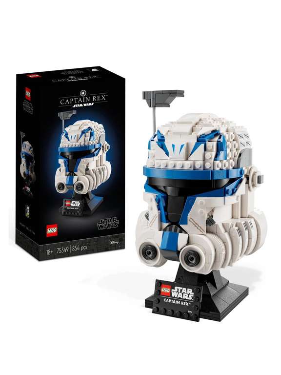LEGO Star Wars Captain Rex Helmet 75349 £47.99 Free Click & Collect Delivery @ Very