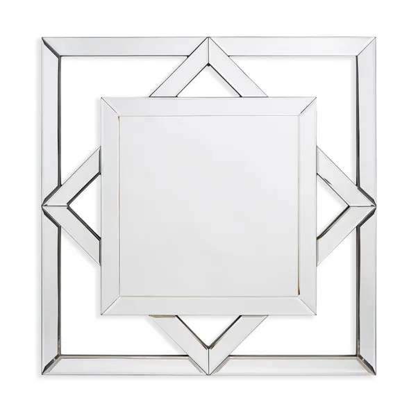 Dunelm Luxe Geo Square Wall Mirror Now Half Price + free click & collect
