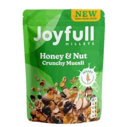 Joyfull Millets Fruit & Nut/Honey & Nut/Choco & Nut Clubcard price + £2 off Shopmium App