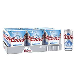 Coors Lager Cans 440ml x 24 Bulk Pack (2 for £20) at Amazon