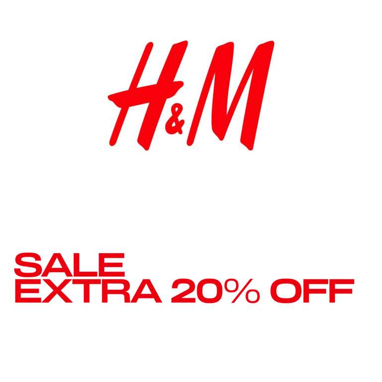 Extra 20% Off H&M Sale For Members (Minimum 2+ Items) - Vest £3 / Hoodie £6 & More - Free Click & Collect