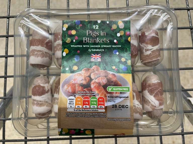 Sainsbury’s 12 Pigs in Blankets - Norwich Longwater