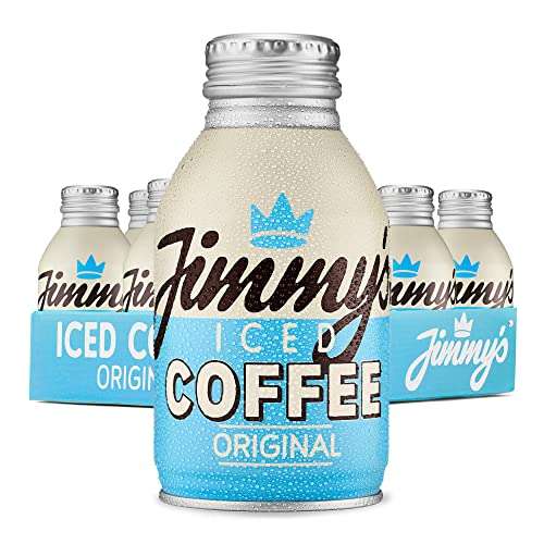 Jimmy's Iced Coffee Original BottleCan 12 x 275ml (Pack of 12) W/Voucher (£6.84 S&S W/Voucher)