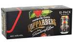Kopparberg Premium Cider with Strawberry & Lime, 10 x 330ml (£9.48 S&S) / Mixed Fruit £9.99 (£9.49 S&S)