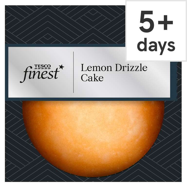 Tesco Finest Lemon Drizzle Cake - clubcard price