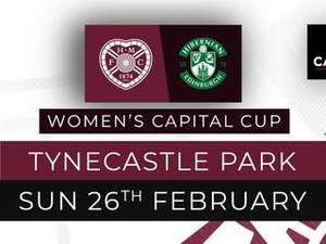 Hearts V Hibernian Women in the Capital Cup - Free tickets via Hearts FC
