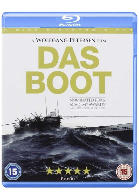 Das Boot (Director’s Cut) [Blu-ray] used £4.31 with codes @ World of Books
