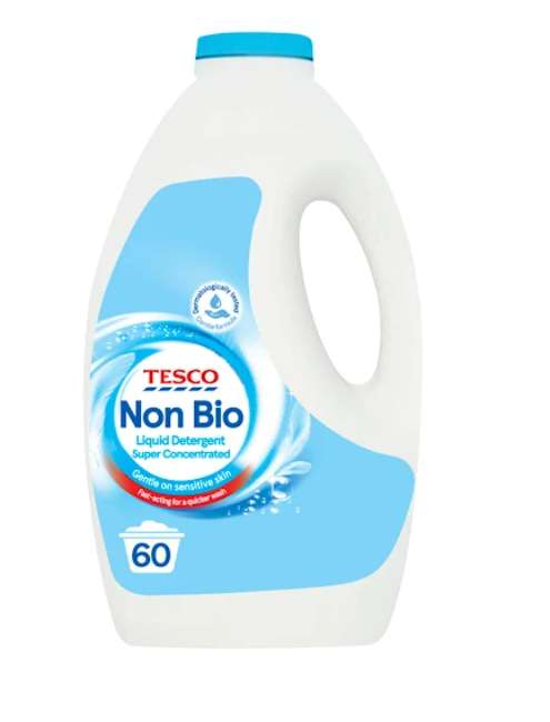 Tesco Non bio / bio washing liquid 1.8L - Egham