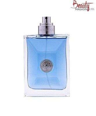 Versace pour homme 100ml. Damaged box with code sold by Beautymagasin (UK mainland)