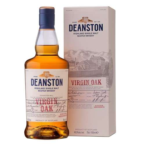 Deanston Virgin Oak Single Malt Scotch Whisky, 70 cl £29 @ Amazon