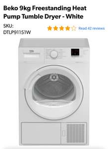 Beko 9kg Freestanding Heat Pump Tumble Dryer - White £292 with code + £20 delivery @ Appliances Direct