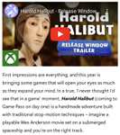 Harold Halibut (Xbox Series X|S) - Day One Gamepass - April 16