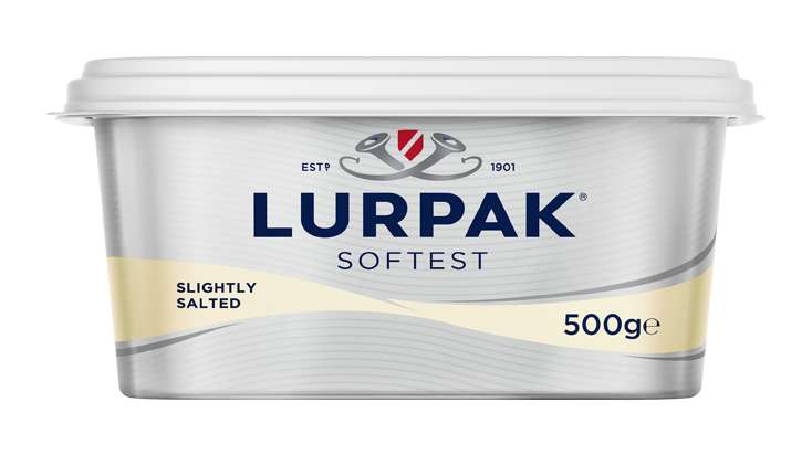 500g slightly salted lurpak softest £2.50 at Poundland Denton (national if stores have stock)