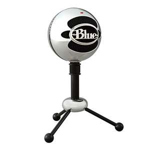 Blue Snowball USB Microphone for Recording, Streaming, Podcasting, Silver