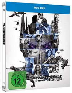 Transformers 1-5 Steelbook Blu-ray £16.51 delivered Amazon Germany