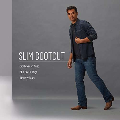 Wrangler Men's Retro Slim Fit Boot Cut Jean - 29W 36L | hotukdeals