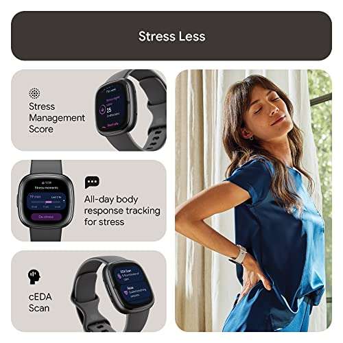 Fitbit Sense 2 Health and Fitness Smartwatch with built-in GPS - £179.55 @ Amazon (Prime Day Exclusive)