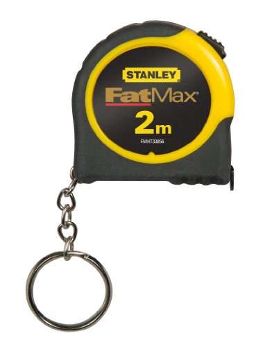 Stanley Fatmax FMHT0-33856 Tape Measure, Yellow/Black, 2 m/13 mm - £4 @ Amazon