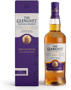 The Glenlivet Captain's Reserve Single Malt Scotch Whisky (Cognac Cask Selection) 70cl with Gift Box 40% ABV 70cl £32.22 @ Amazon
