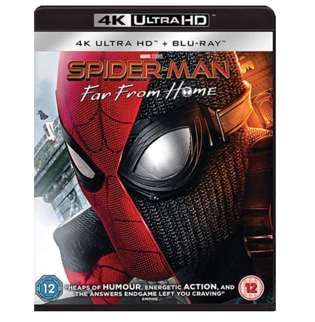 Spiderman Far From Home 4k UHD Blu Ray £5 Used (Free Click & Collect) CEX