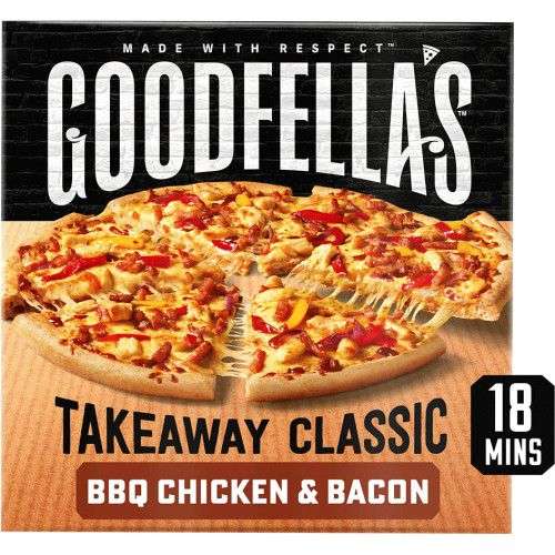 Goodfellas Takeaway Pizza - Pepperoni, Margherita, Chicken & Bacon, Mighty Meaty