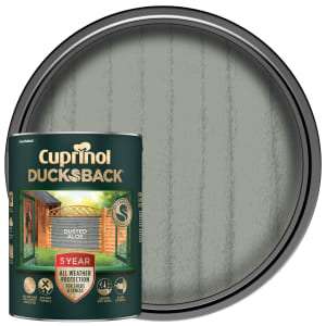 Cuprinol 5 Year Ducksback Shed & Fence Treatment 5L (10 Colour Options) - £10 + Free Click & Collect @ Wickes