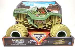 Monster Jam 1:24 Soldier Fortune Monster Truck - Free Click & Collect