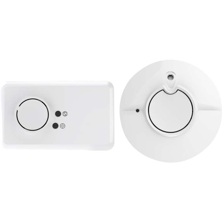 FireAngel Combination Pack - Battery Smoke Alarm and Carbon Monoxide Alarm Battery Powered £16.99 @ ToolStation