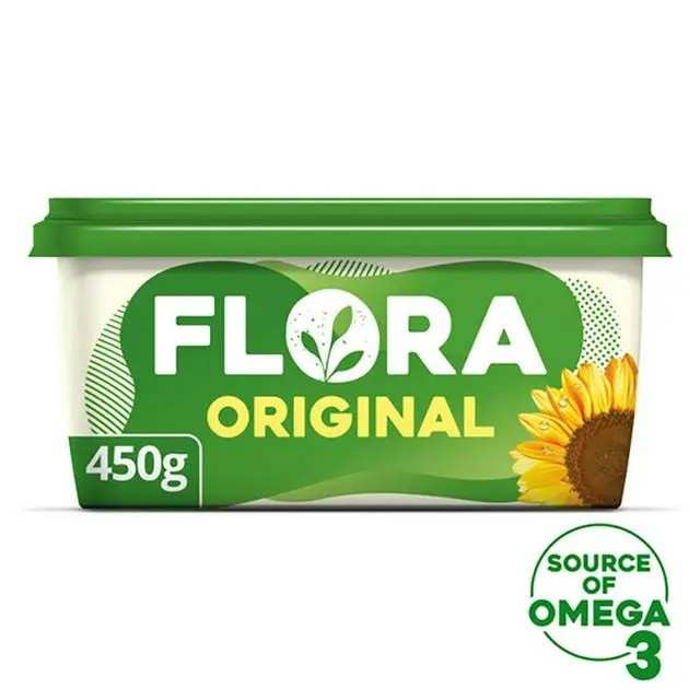 Flora Buttery Spread Alternative To Butter 450g / Flora Original Spread Alternative To Butter 450g ( Nectar Price)
