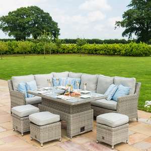 Maze Rattan Oxford Corner Dining Set with Ice Bucket - £1,170 delivered with code @ Cuckooland