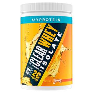 Myprotein Clear Whey Isolate Protein Powder 261g - Orange And Mango (Clubcard Price)
