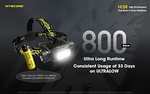 Nitecore HC68 - 2000 lumens, E-Focus, Charging Function, Includes Li-ion Battery, Black - £71.65 @ Amazon