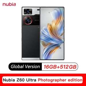 Nubia Z60 Ultra 16gb/512gb Global Version Photographer Edition - Nubia Flagship Store