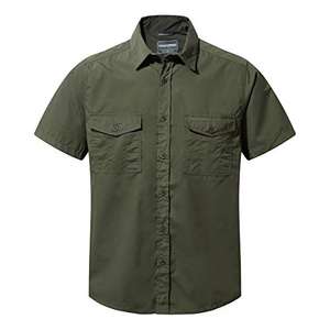 Craghoppers Men's Kiwi Short Sleeve Hiking Shirt - Various Colours - Medium - £15.98 @ Amazon