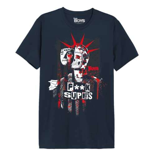 The Boys : **** 'Supes T-Shirt (Sizes XS to 3XL) From £3.65 to £4.51