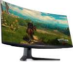 Alienware AW3423DWF 34" Curved 165Hz QD-OLED Gaming Monitor + 3 Year Warranty Including OLED Burn In - with code (£665.12 W/Dell Advantage)