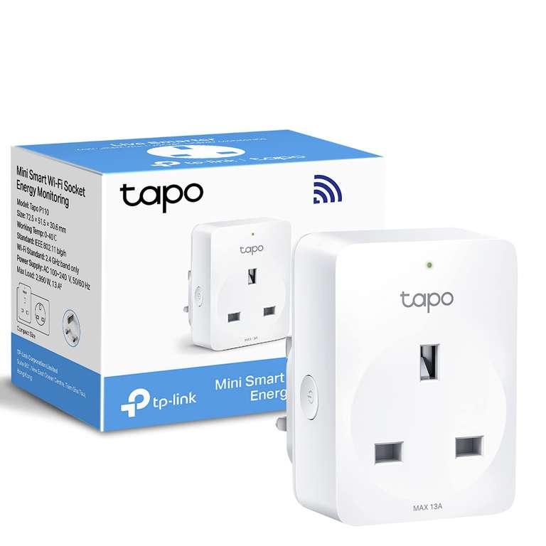 TP-Link Tapo Smart Plug Wifi Outlet Works with Alexa Echo - 4 Pack