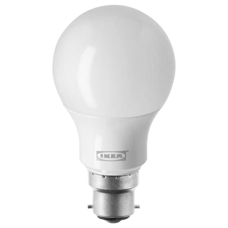 LEDARE LED bulb B22 806 Lumen, Warm Dimming / Globe Opal White (Lakeside)