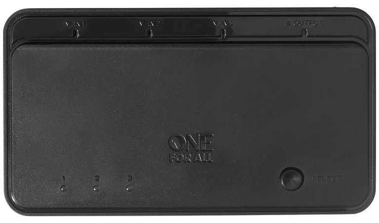 One for All SV1630 3 Port HDMI Switcher £5.62 + Free Click & Collect @ Argos
