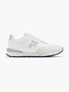 Buy One Get One Half Price eg Fila Fila White/Lilac Lace-Up Trainer £34.99 (2 Pairs £52.49) Free click & Collect @ Deichmann