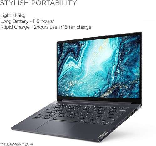 Lenovo Yoga Slim 7 Intel Core i7 14" UHD Laptop - £699.97 @ Box