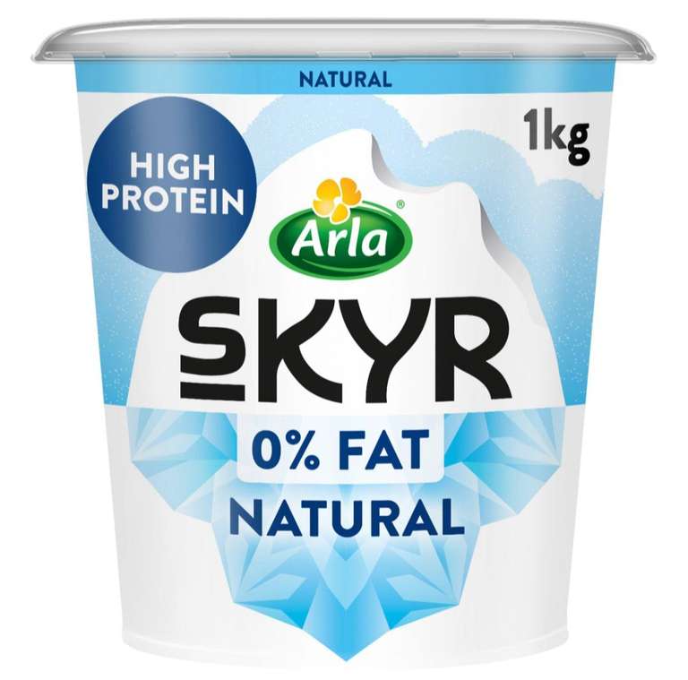 Arla Skyr Natural Icelandic Style Yogurt 1kg (Nectar Price)