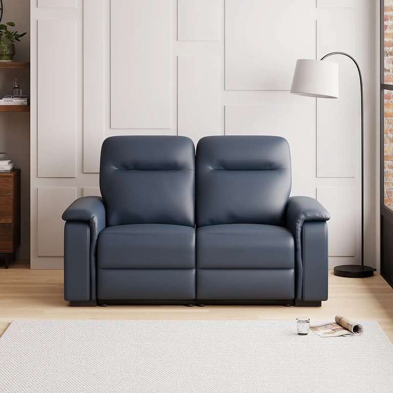 Bianca Matte Faux Leather Electric Reclining 2 Seater Sofa, 4 colours available - £349.50 / £359.45 delivered @ Dunelm
