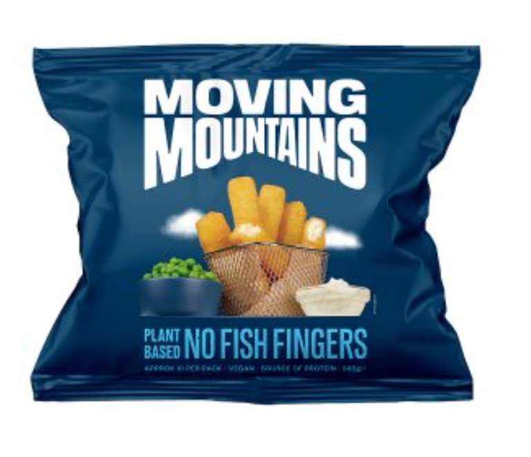 Moving Mountains 10 Plant-Based Fingers 300g - Try for Free 100% cashback via Shopmium app
